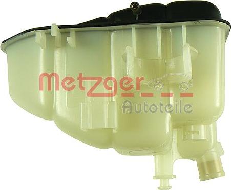 Metzger 2140043 - Expansion Tank, coolant autospares.lv