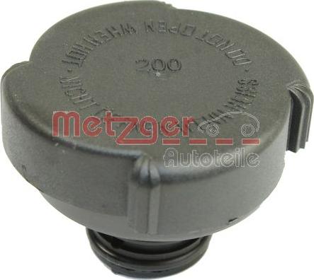 Metzger 2140047 - Sealing Cap, coolant tank autospares.lv