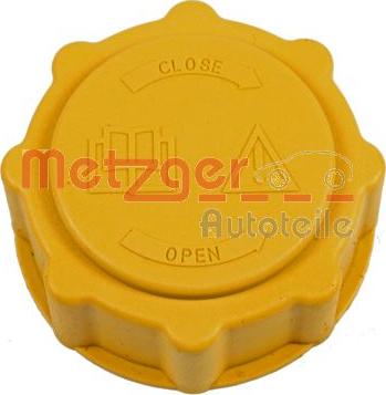 Metzger 2140084 - Sealing Cap, coolant tank autospares.lv