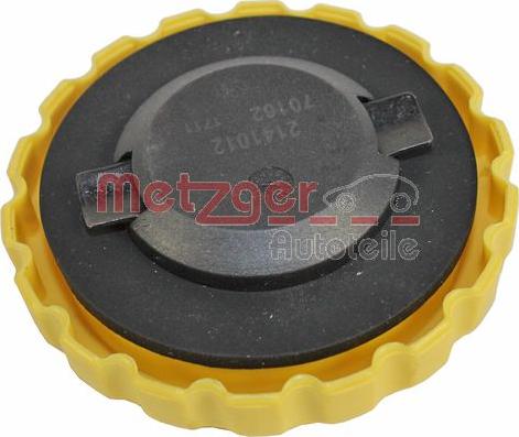 Metzger 2141012 - Sealing Cap, oil filling port autospares.lv