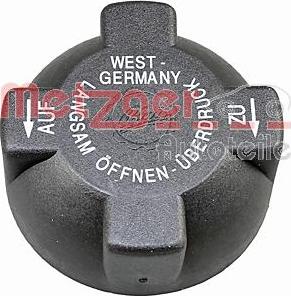 Metzger 2141028 - Sealing Cap, coolant tank autospares.lv