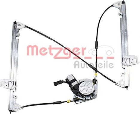 Metzger 2160413 - Window Regulator autospares.lv