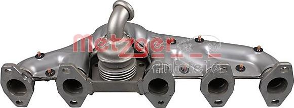 Metzger 2101005 - Manifold, exhaust system autospares.lv