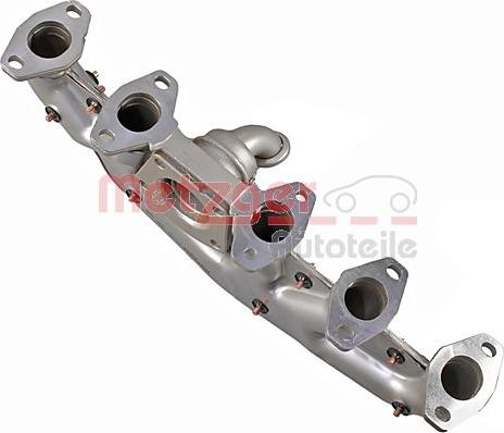 Metzger 2101005 - Manifold, exhaust system autospares.lv