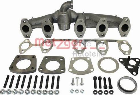 Metzger 2101002 - Manifold, exhaust system autospares.lv