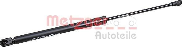 Metzger 2110590 - Gas Spring, boot, cargo area autospares.lv