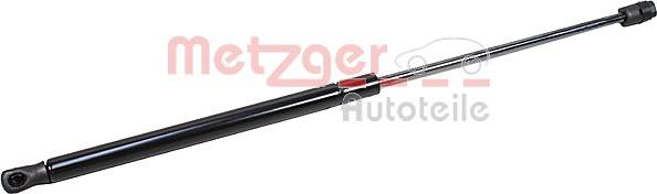 Metzger 2110600 - Gas Spring, boot, cargo area autospares.lv