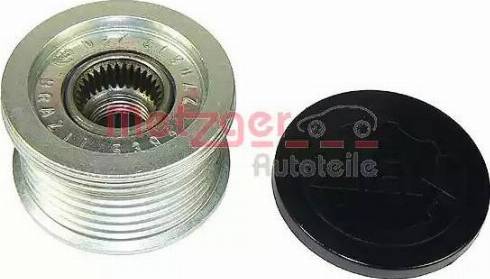 Metzger 2170010 - Pulley, alternator, freewheel clutch autospares.lv