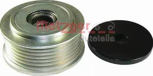 Metzger 2170017 - Pulley, alternator, freewheel clutch autospares.lv