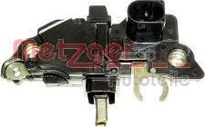 Metzger 2390005 - Voltage regulator, alternator autospares.lv