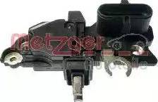 Metzger 2390006 - Voltage regulator, alternator autospares.lv