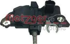 Metzger 2390031 - Voltage regulator, alternator autospares.lv