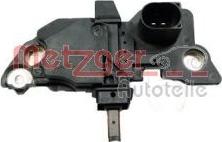 Metzger 2390027 - Voltage regulator, alternator autospares.lv
