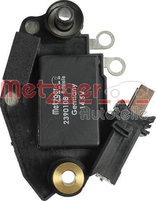 Metzger 2390108 - Voltage regulator, alternator autospares.lv