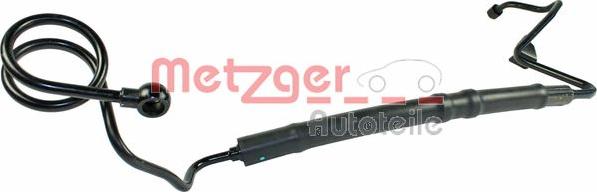 Metzger 2361031 - Hydraulic Hose, steering system autospares.lv
