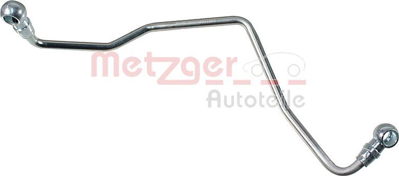 Metzger 2361146 - Oil Pipe, charger autospares.lv