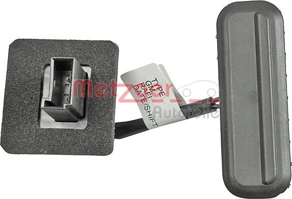 Metzger 2310552 - Switch, rear hatch release autospares.lv