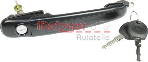 Metzger 2310531 - Door Handle autospares.lv