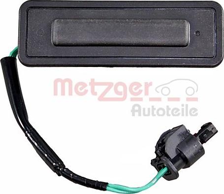 Metzger 2310689 - Switch, rear hatch release autospares.lv