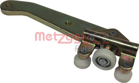 Metzger 2310001 - Roller Guide, sliding door autospares.lv