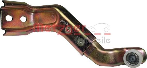 Metzger 2310002 - Roller Guide, sliding door autospares.lv