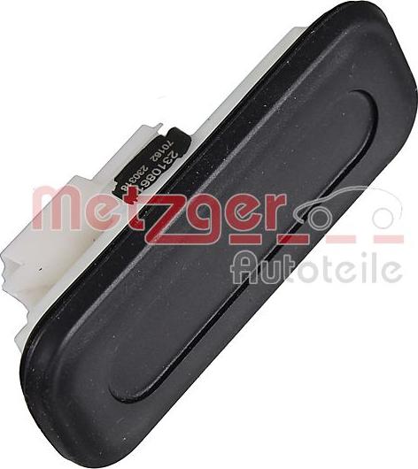 Metzger 2310861 - Switch, rear hatch release autospares.lv