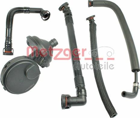 Metzger 2385046 - Repair Set, crankcase breather autospares.lv