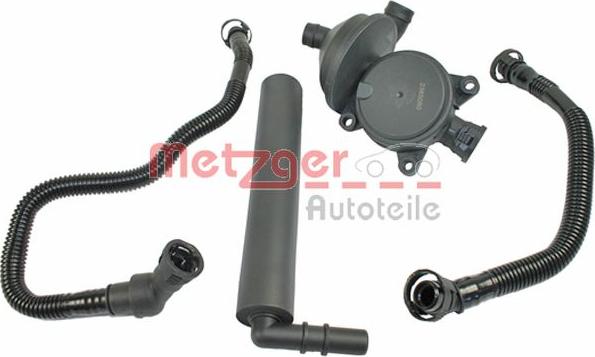 Metzger 2385080 - Repair Set, crankcase breather autospares.lv