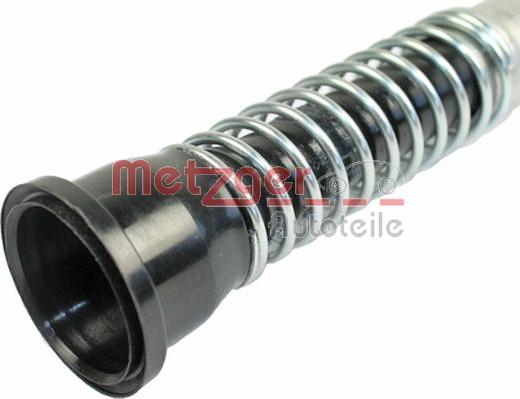 Metzger 2380049 - Hose, crankcase breather autospares.lv