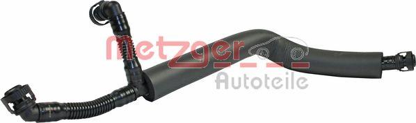Metzger 2380051 - Hose, crankcase breather autospares.lv