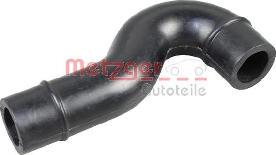 Metzger 2380112 - Hose, cylinder head cover breather autospares.lv