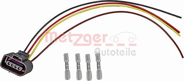 Metzger 2324099 - Cable Repair Set, intake manifold pressure sensor autospares.lv