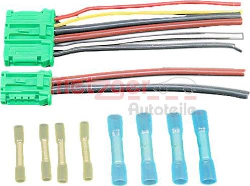 Metzger 2322022 - Cable Repair Set, interior heating fan, (eng. preheat sys.) autospares.lv