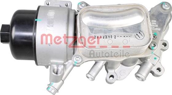 Metzger 2370058 - Housing, oil filter autospares.lv