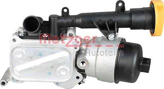 Metzger 2370026 - Housing, oil filter autospares.lv