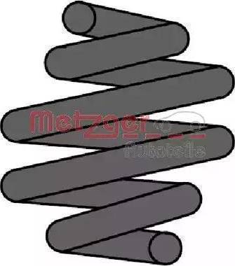 Metzger 2241470 - Coil Spring autospares.lv