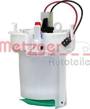 Metzger 2250007 - Fuel Pump autospares.lv