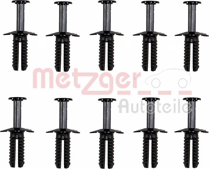 Metzger 2280007 - Clip, trim / protective strip autospares.lv