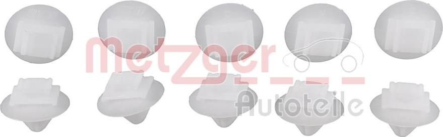 Metzger 2280013 - Retaining Clip, door panel autospares.lv