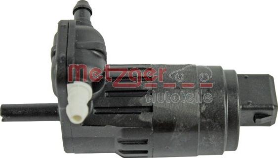 Metzger 2220046 - Water Pump, window cleaning autospares.lv