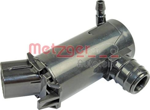 Metzger 2220052 - Water Pump, window cleaning autospares.lv