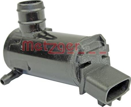 Metzger 2220057 - Water Pump, window cleaning autospares.lv