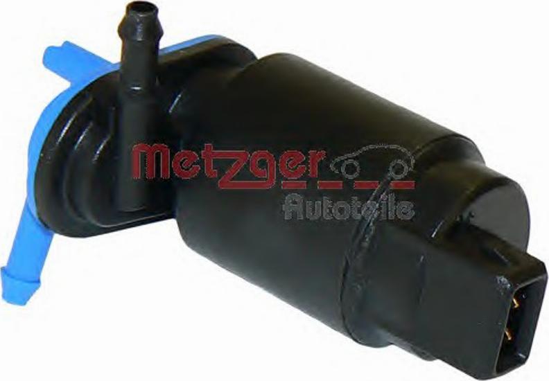 Metzger 2220006 - Water Pump, window cleaning autospares.lv