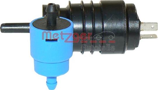 Metzger 2220002 - Water Pump, window cleaning autospares.lv