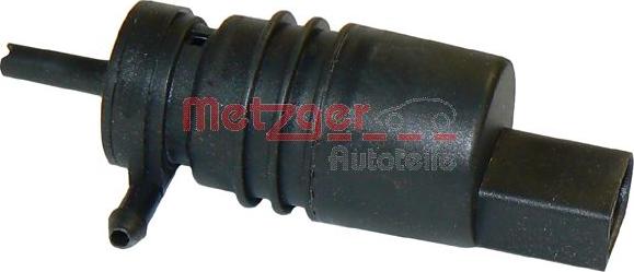 Metzger 2220019 - Water Pump, window cleaning autospares.lv