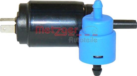 Metzger 2220011 - Water Pump, window cleaning autospares.lv