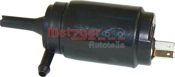 Metzger 2220012 - Water Pump, window cleaning autospares.lv