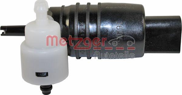 Metzger 2220081 - Water Pump, window cleaning autospares.lv