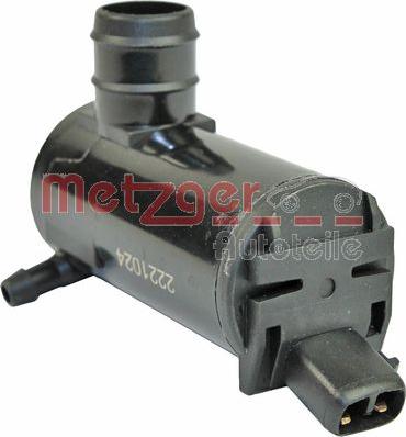 Metzger 2220088 - Water Pump, window cleaning autospares.lv