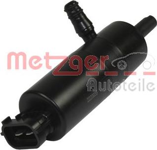 Metzger 2220035 - Water Pump, headlight cleaning autospares.lv